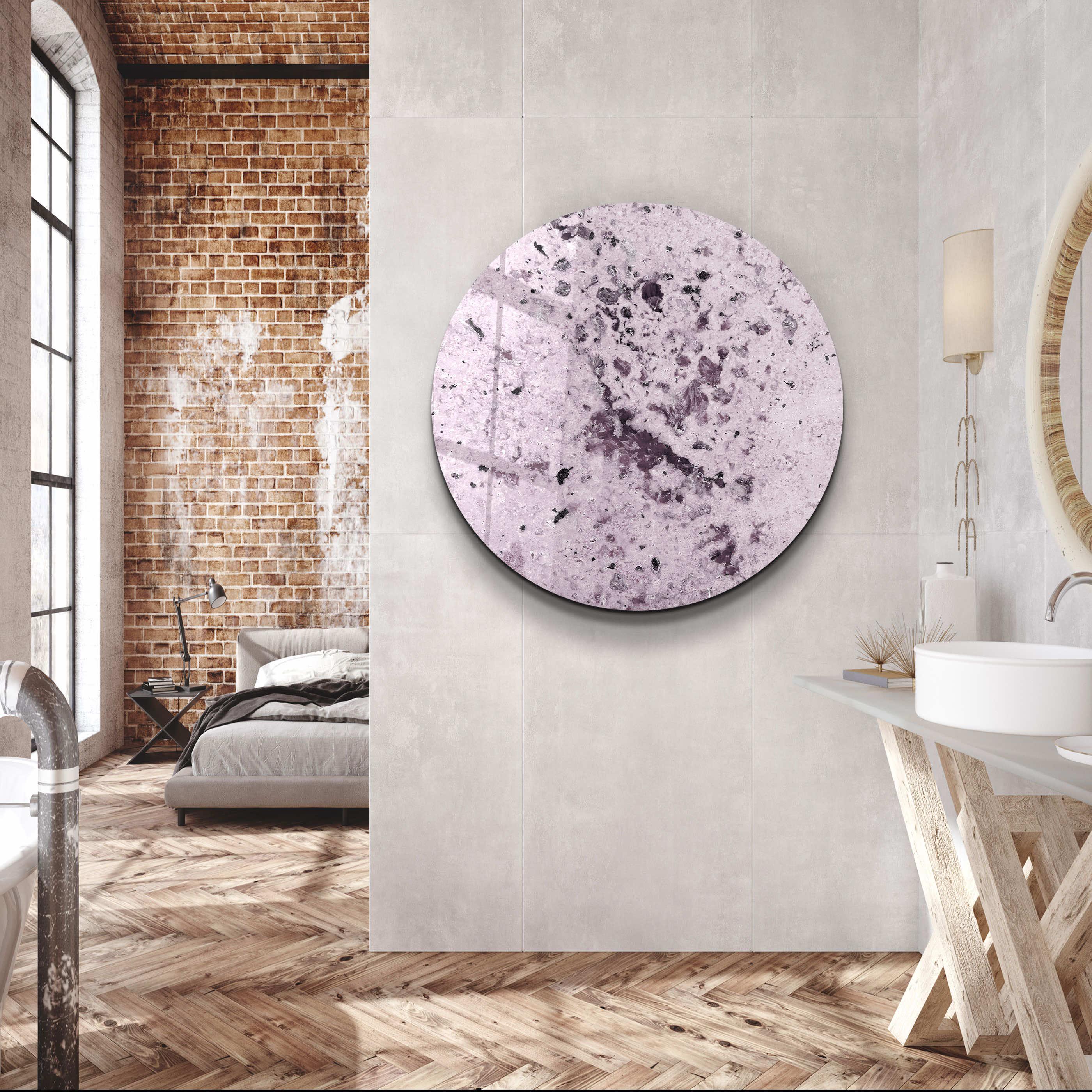 Lunar Dust | Glass Wall Art