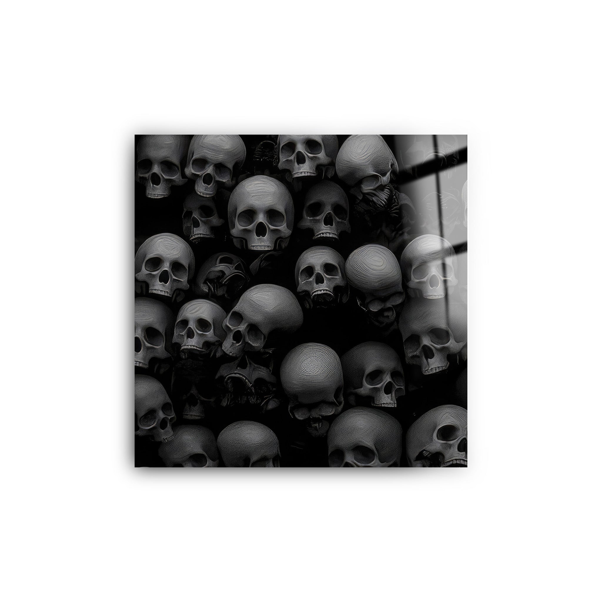 Deads Skull | Glass Wall Art