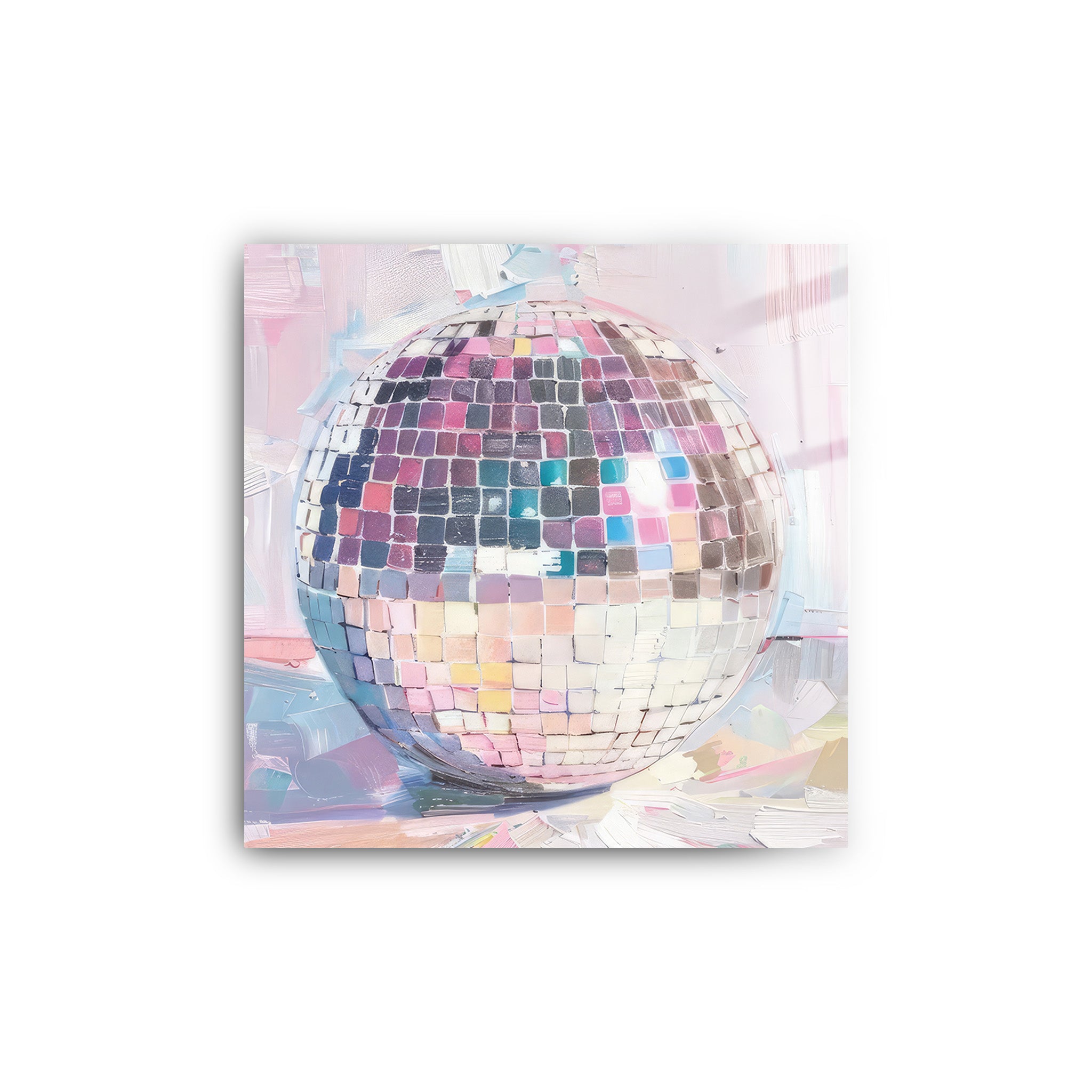 Disco | Glass Wall Art