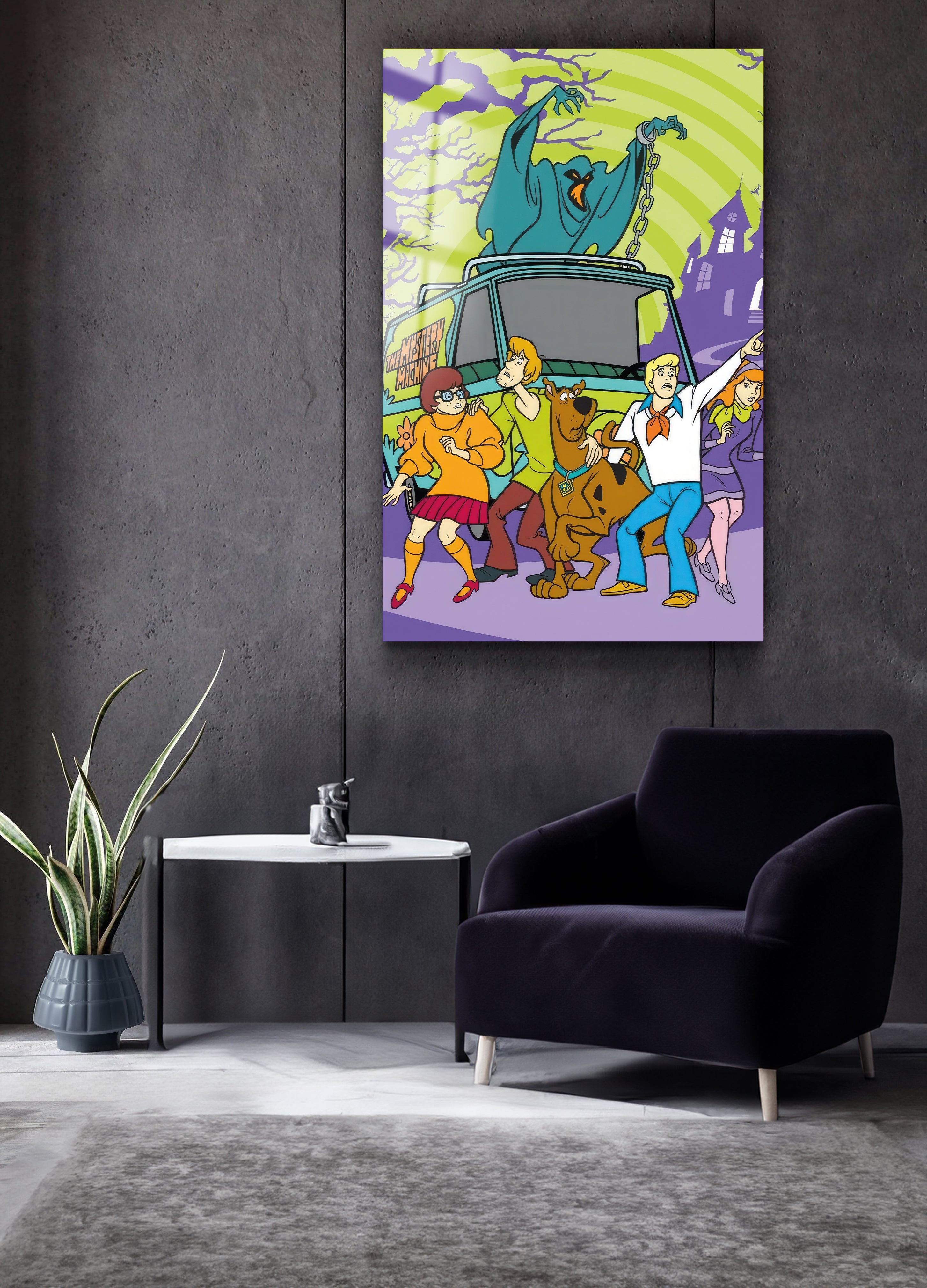 Scooby Team | Glass Wall Art