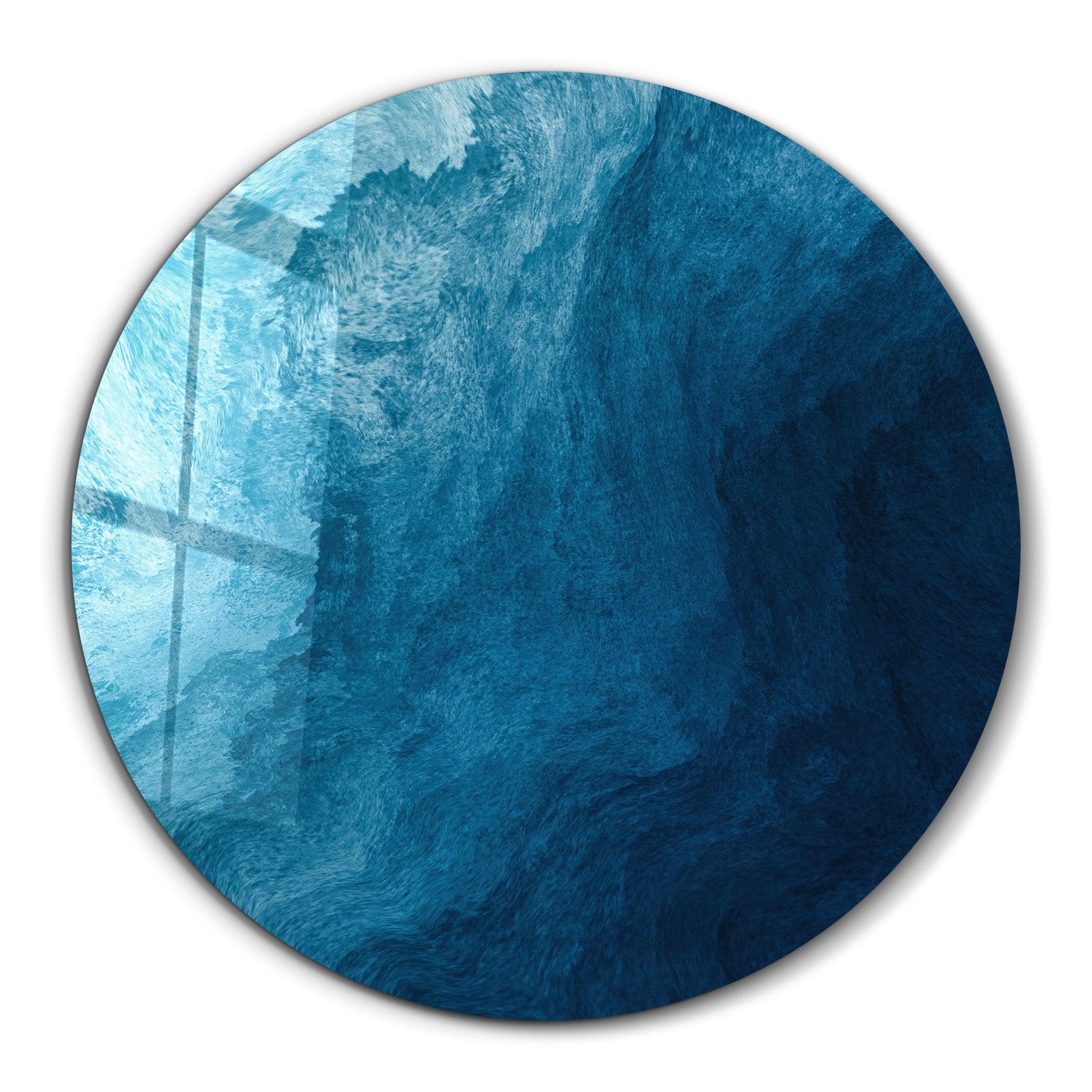 Ocean Depths | Glass Wall Art