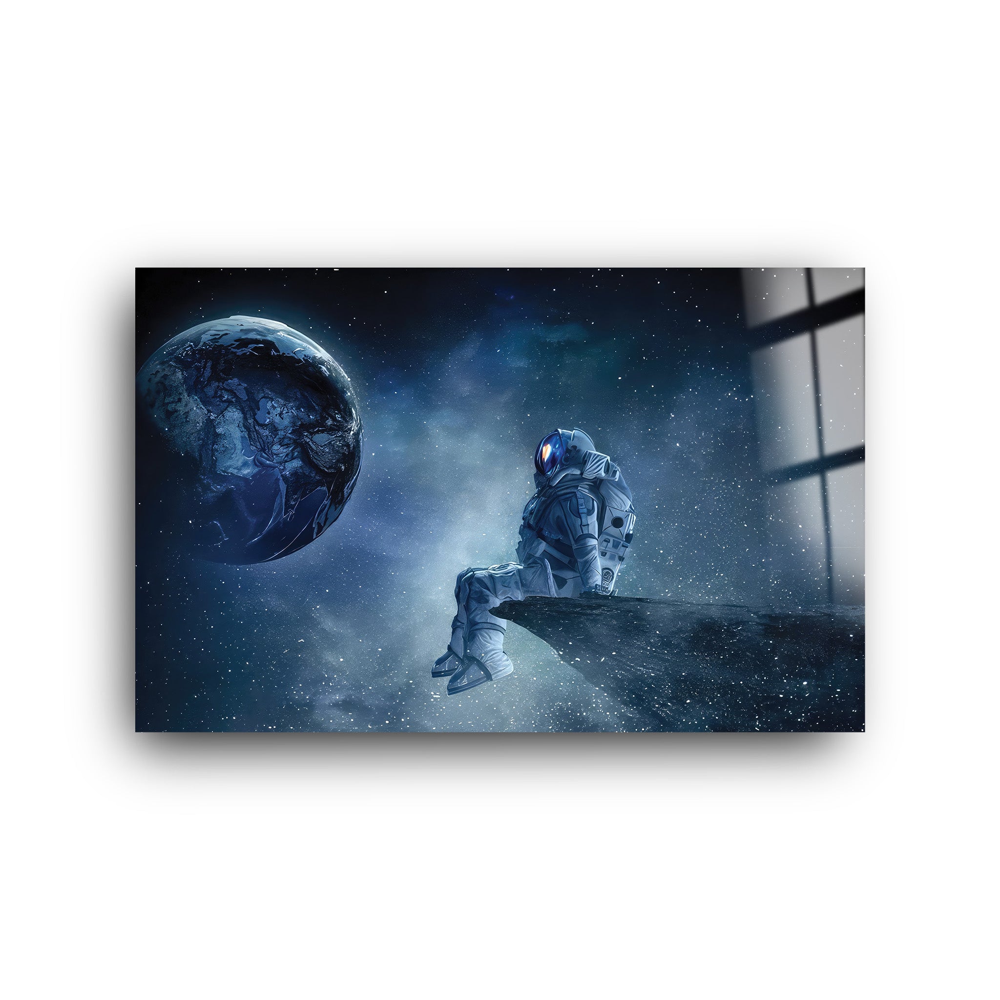 Space Pleasure | Glass Wall Art