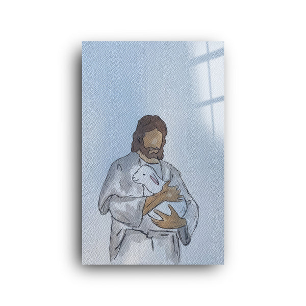 Jesus | Glass Wall Art