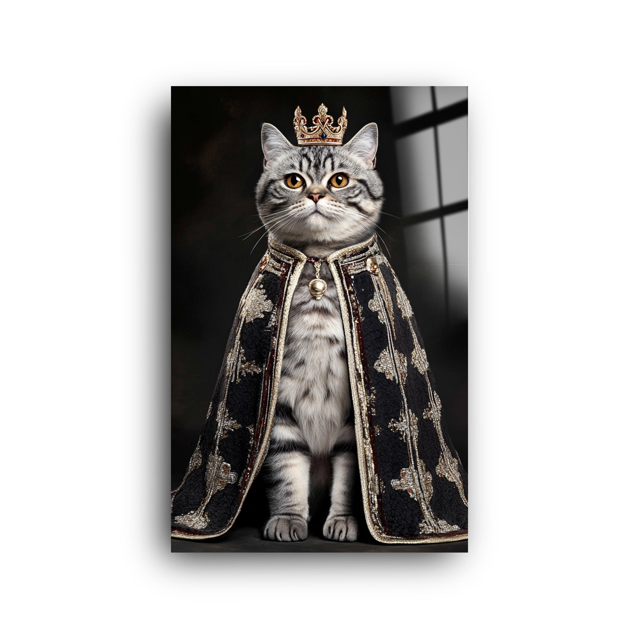 The Royal Pawtrait: The Aristocratic Tabby