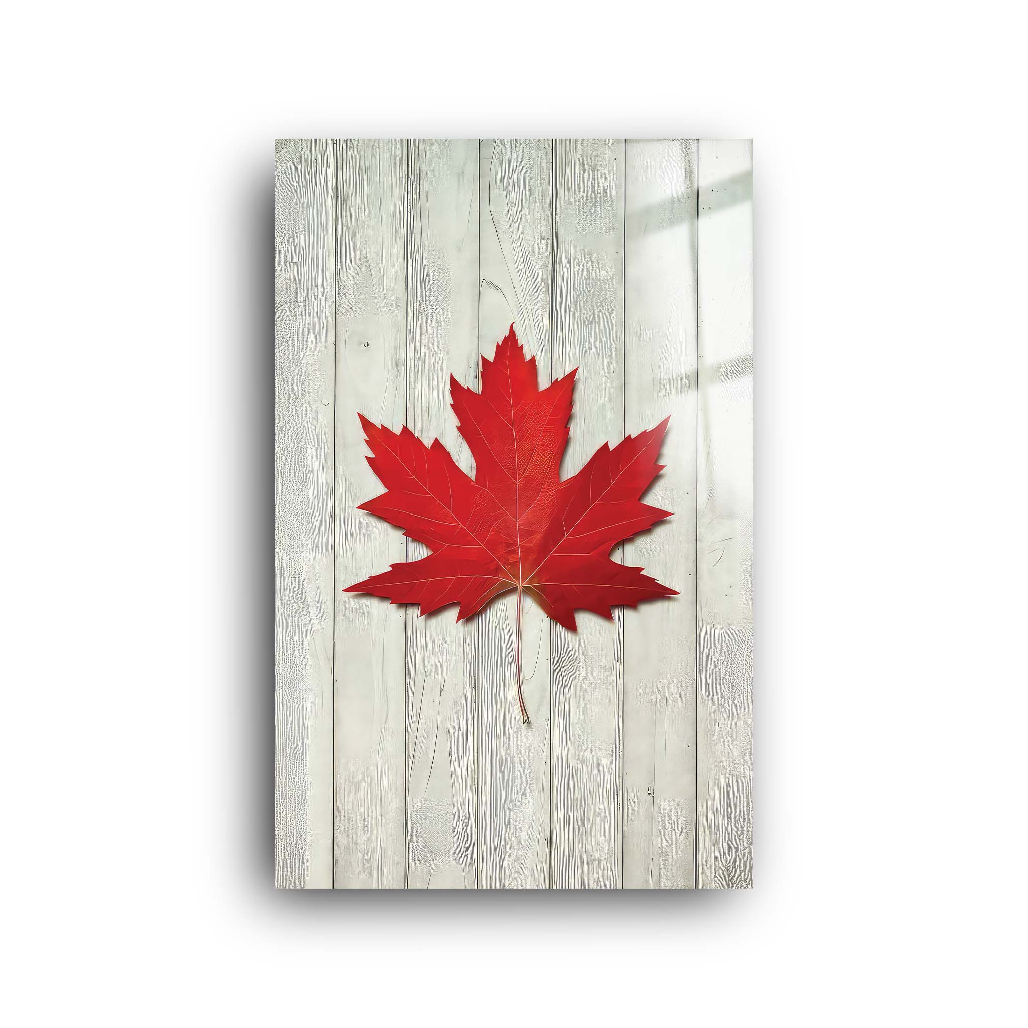 Leaf | Glass Wall Art