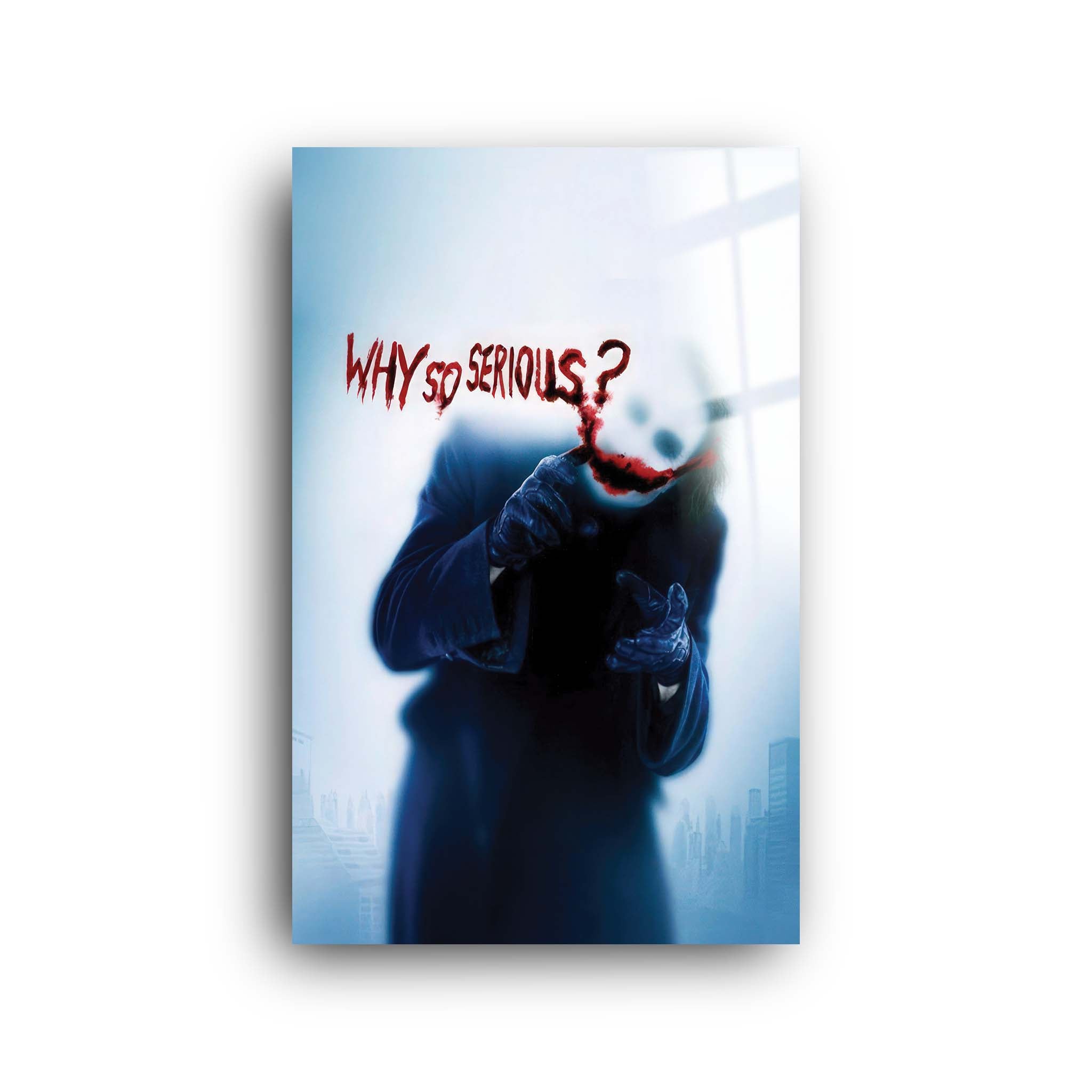 Why So Serious | Glass Wall Art