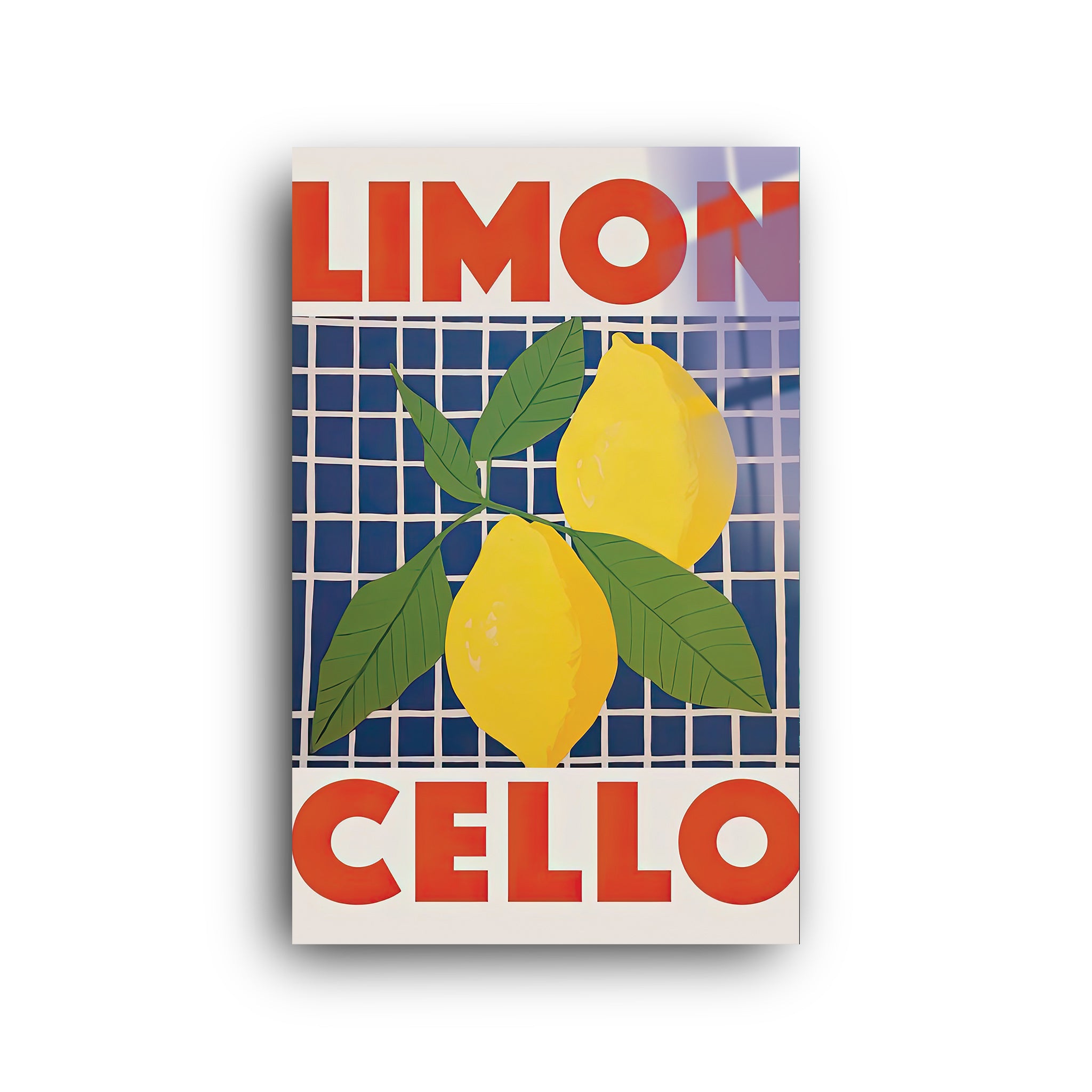 Lemon | Glass Wall Art