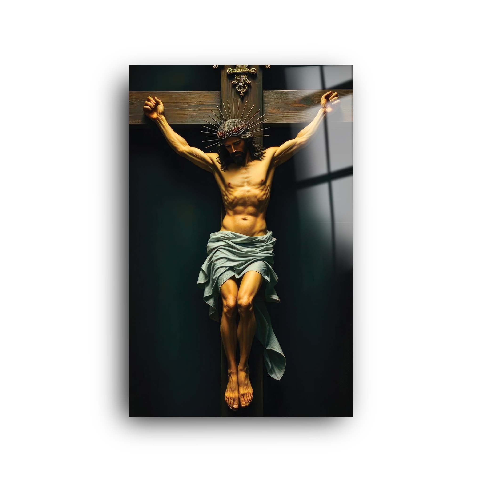 The Crucifixion | Glass Wall Art