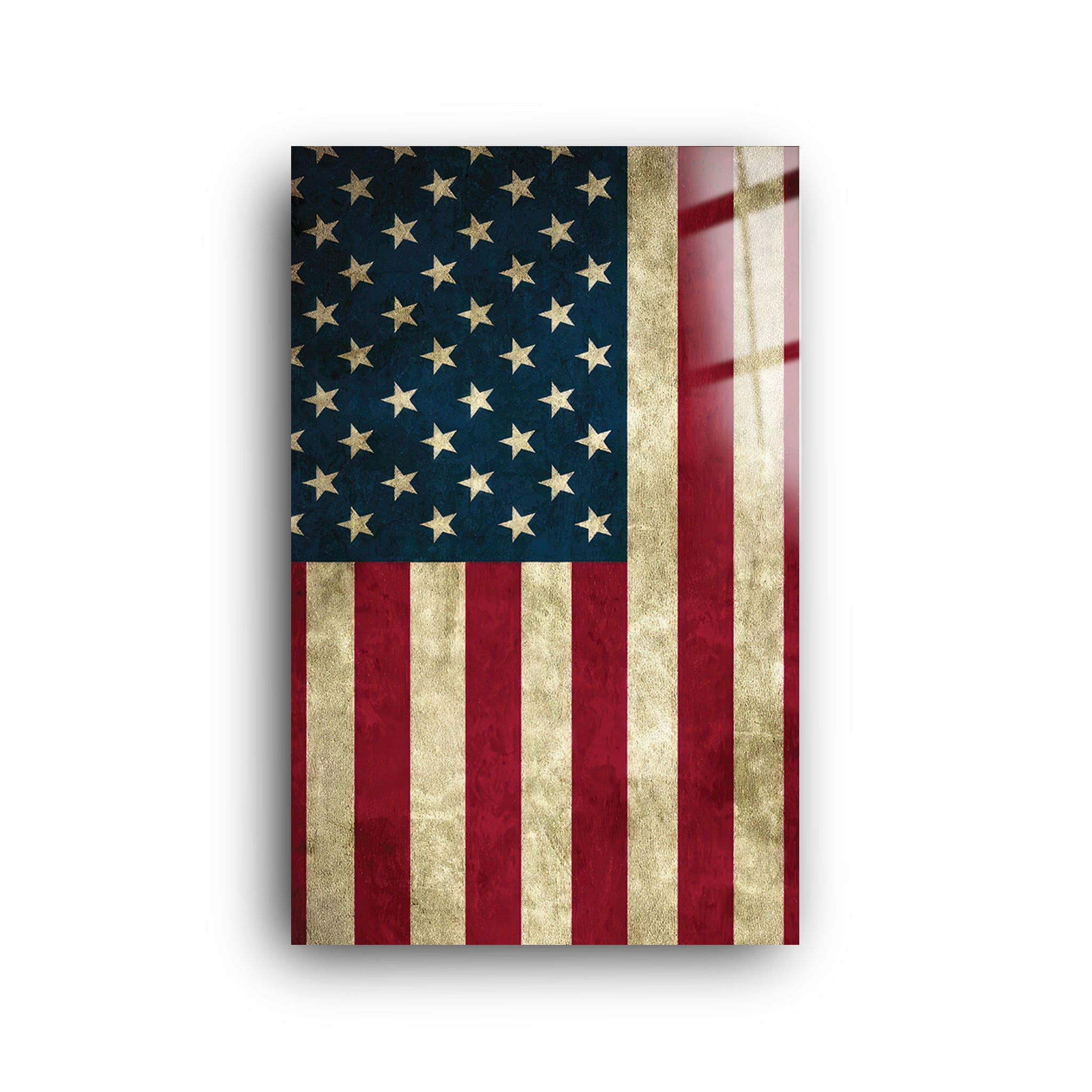 American Flag | Glass Wall Art