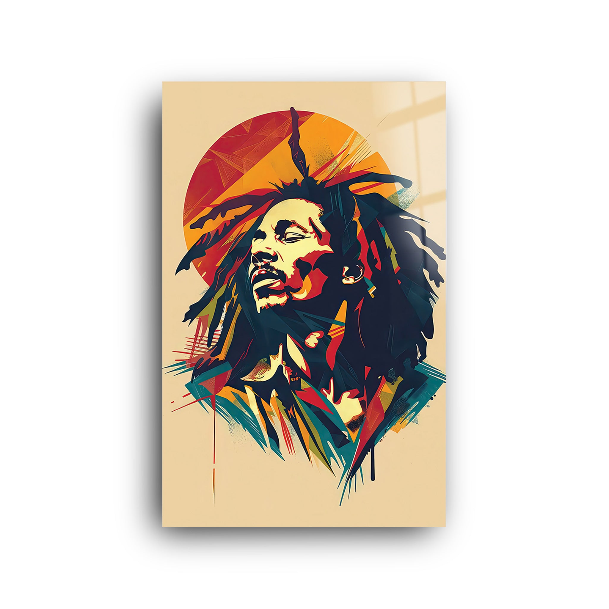 Bob | Glass Wall Art