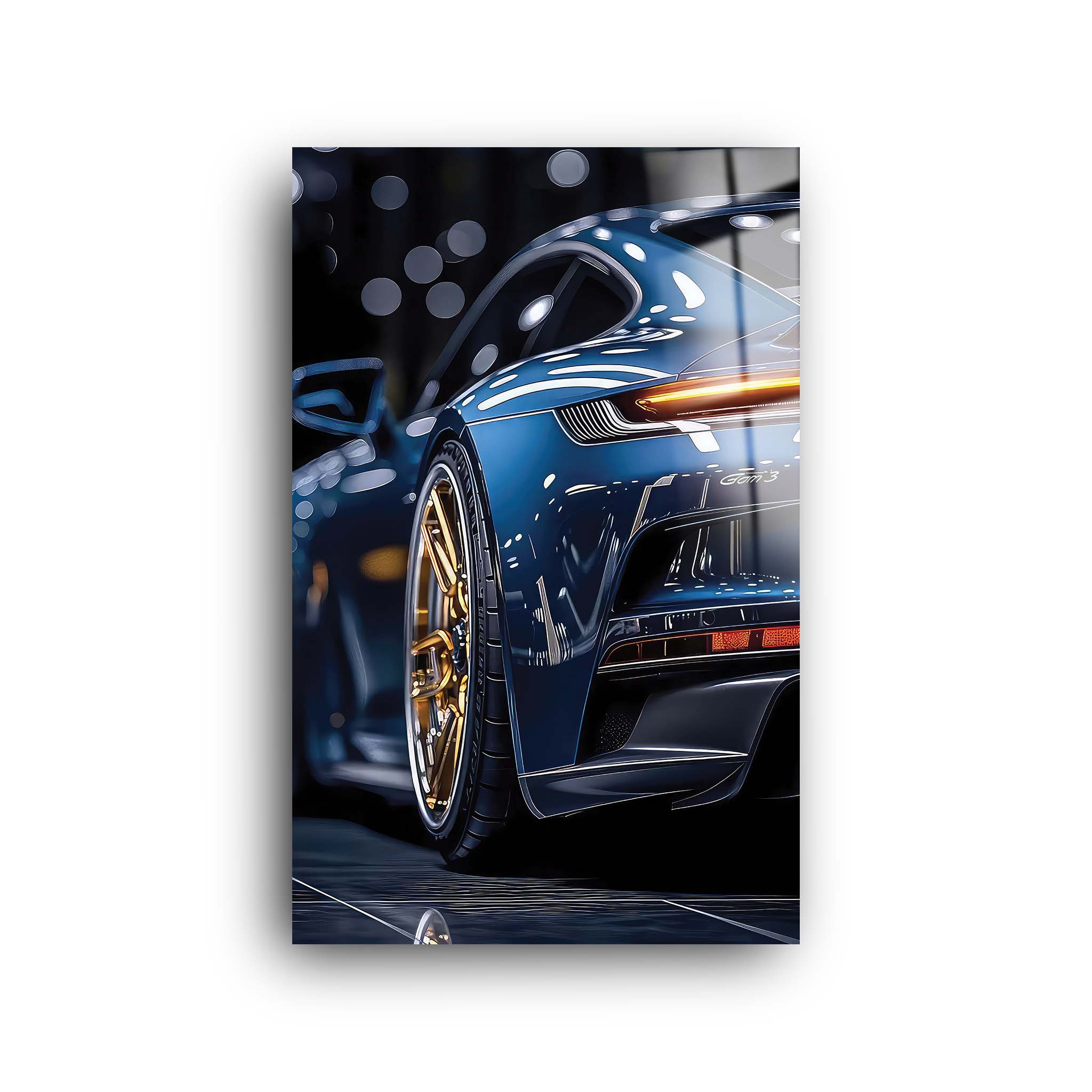 Gt-4 | Glass Wall Art