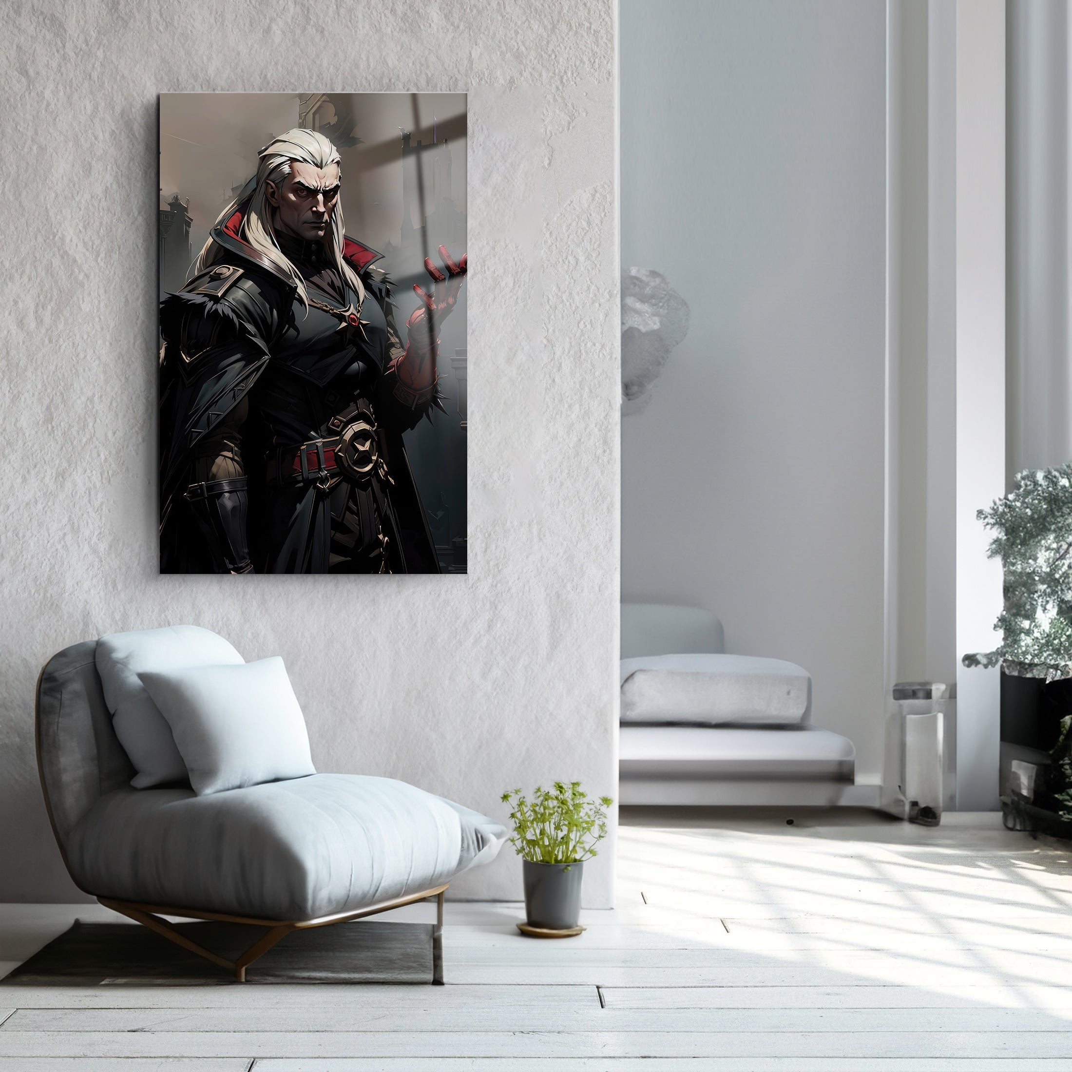 Geralt | Glass Wall Art