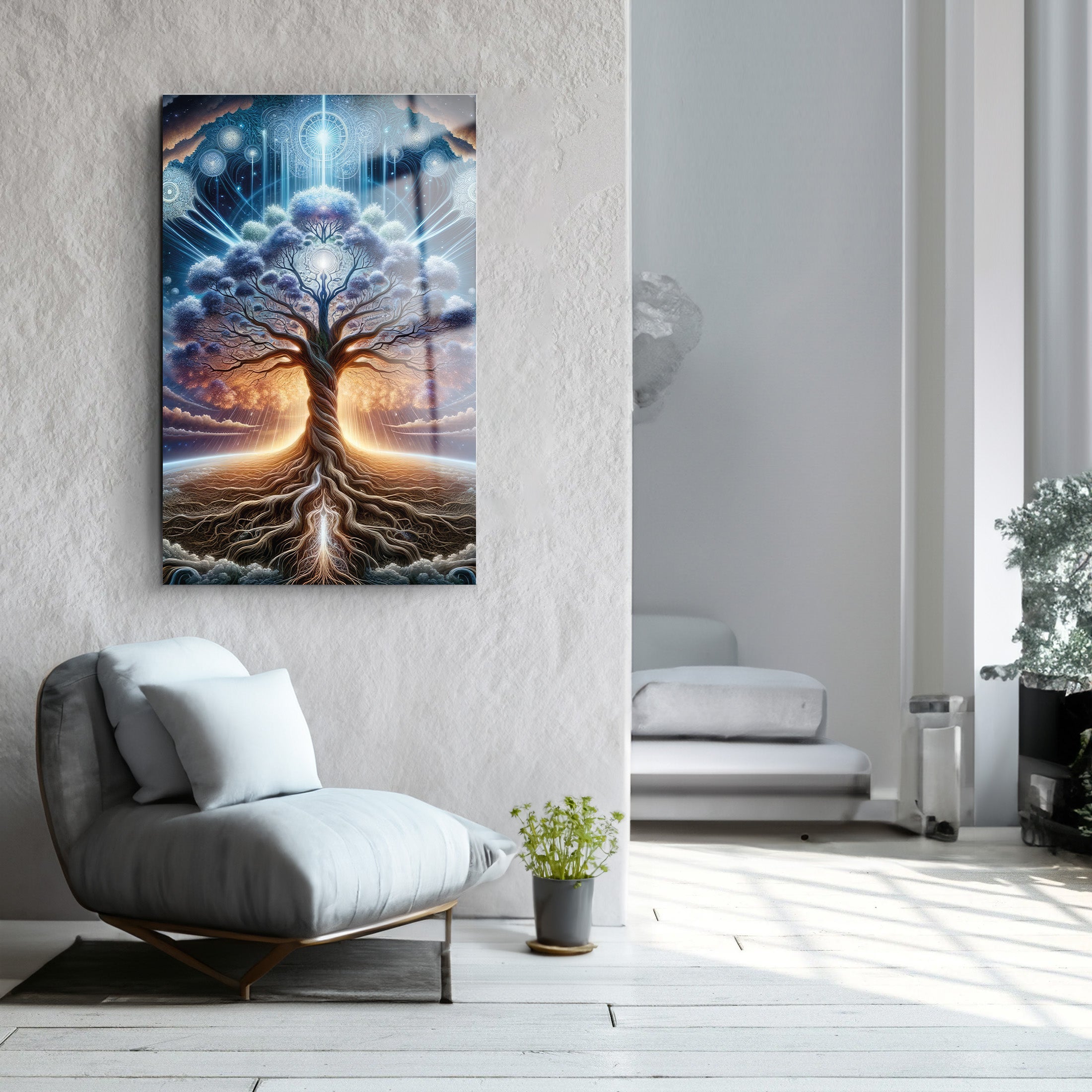 Life Tree | Glass Wall Art