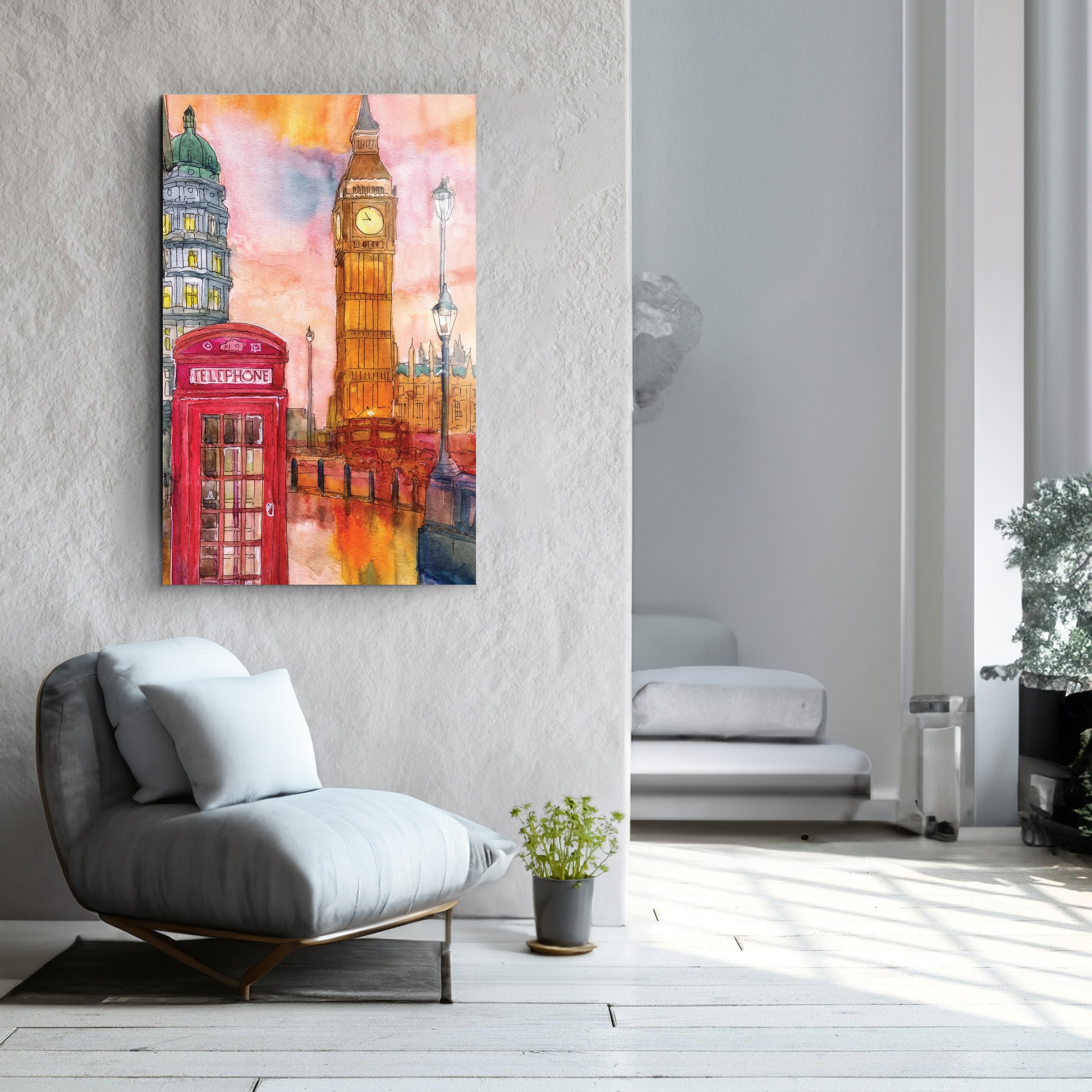 Big Ben | Glass Wall Art