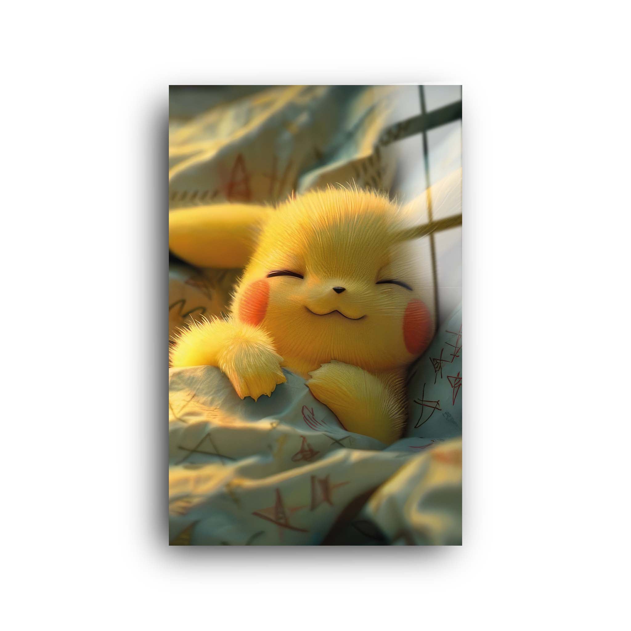 Baby Pika | Glass Wall Art