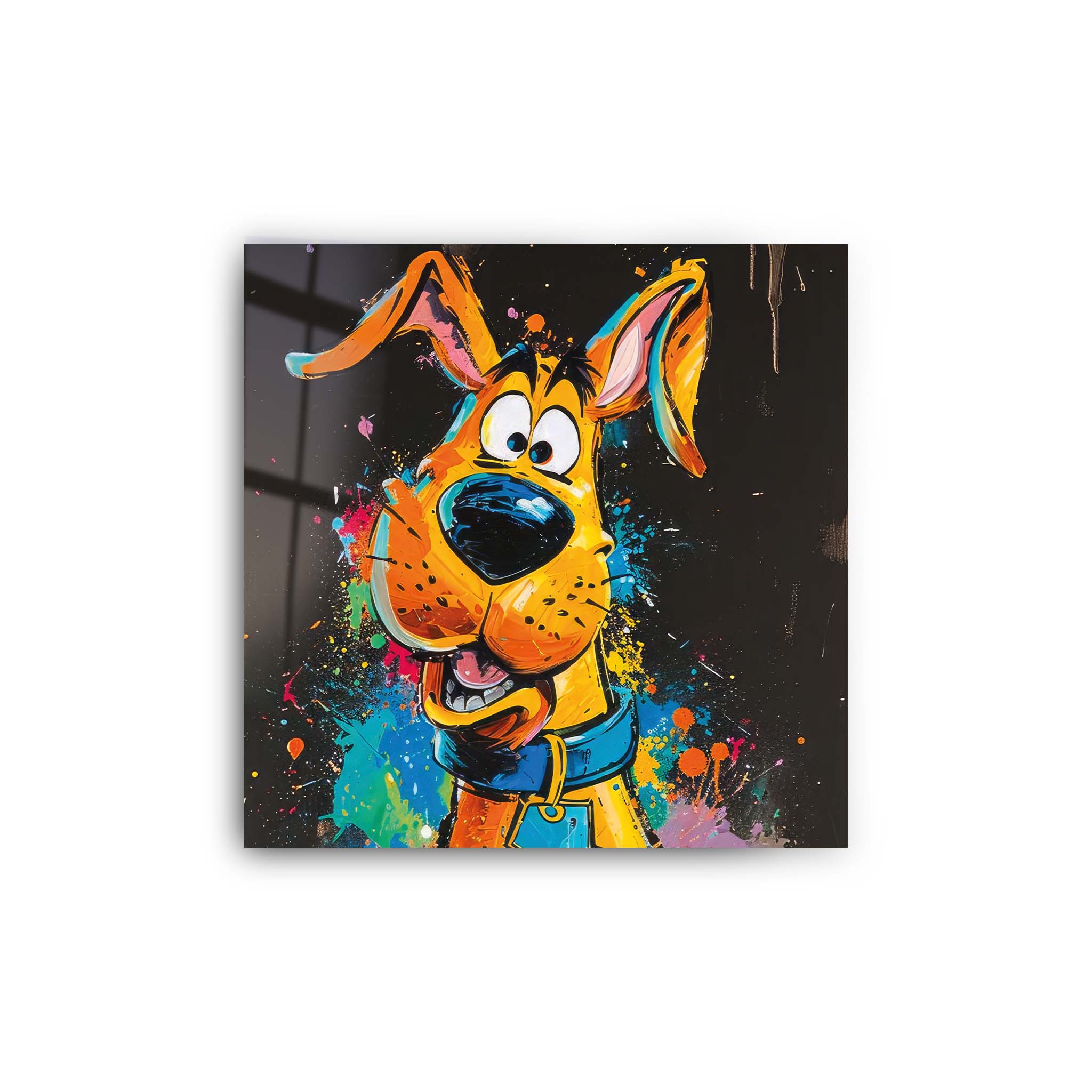 Scoobydo | Glass Wall Art