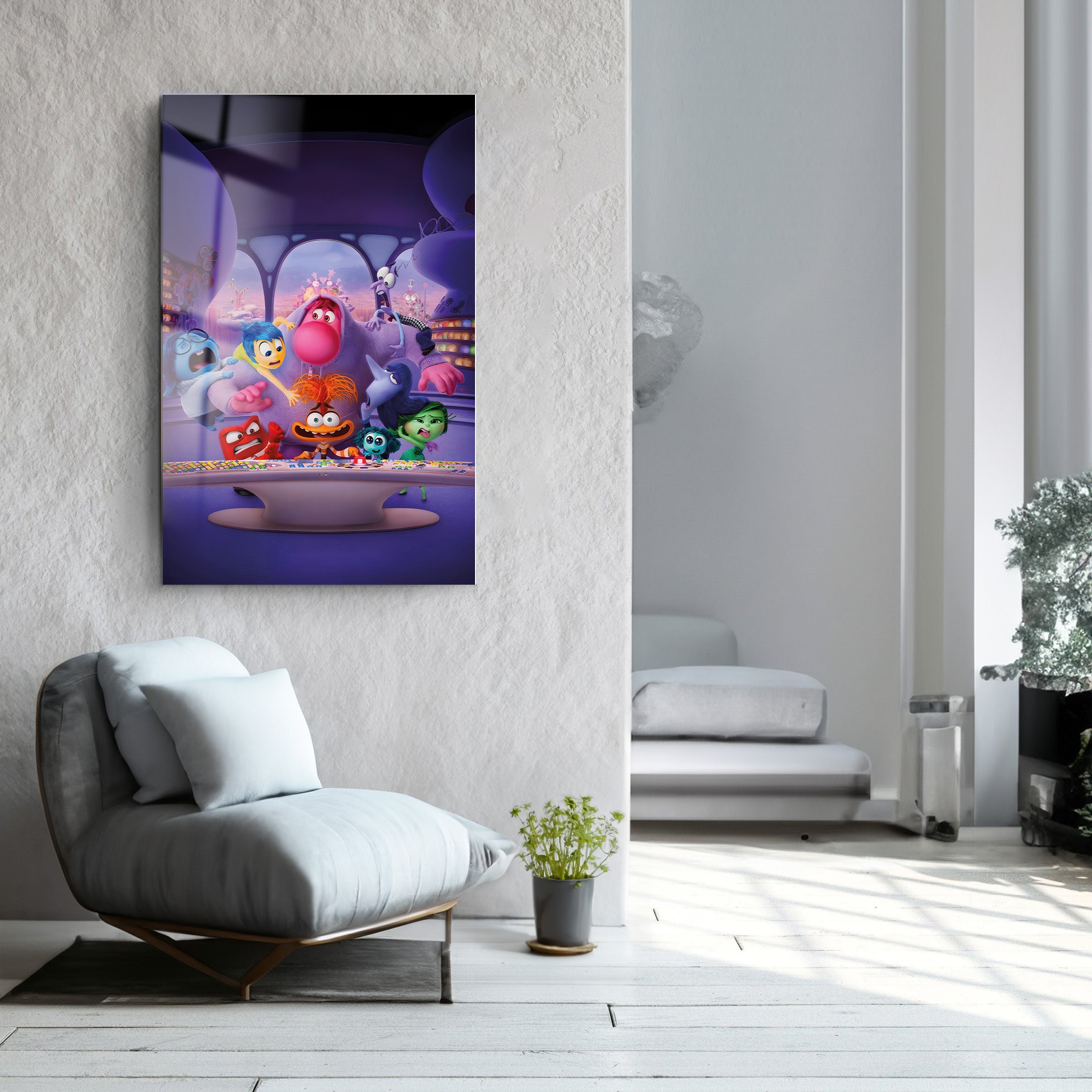 Inside Out | Glass Wall Art